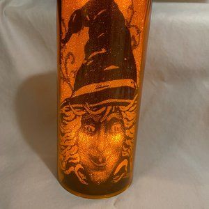 EUC Cracker Barrel Halloween Masquerade Party Plastic Witch Light